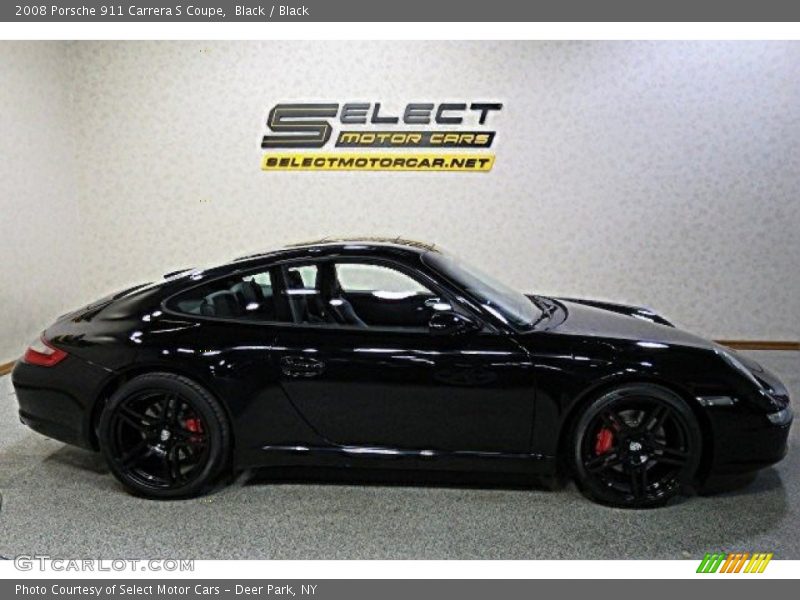 Black / Black 2008 Porsche 911 Carrera S Coupe