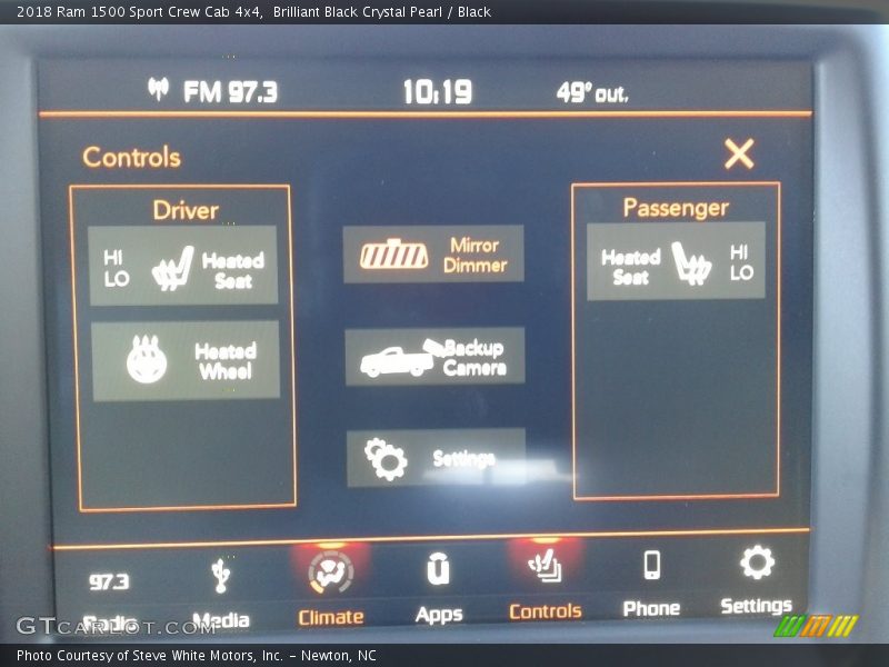 Brilliant Black Crystal Pearl / Black 2018 Ram 1500 Sport Crew Cab 4x4