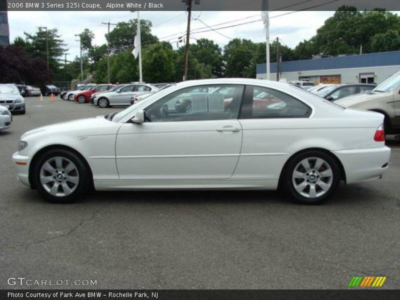 Alpine White / Black 2006 BMW 3 Series 325i Coupe