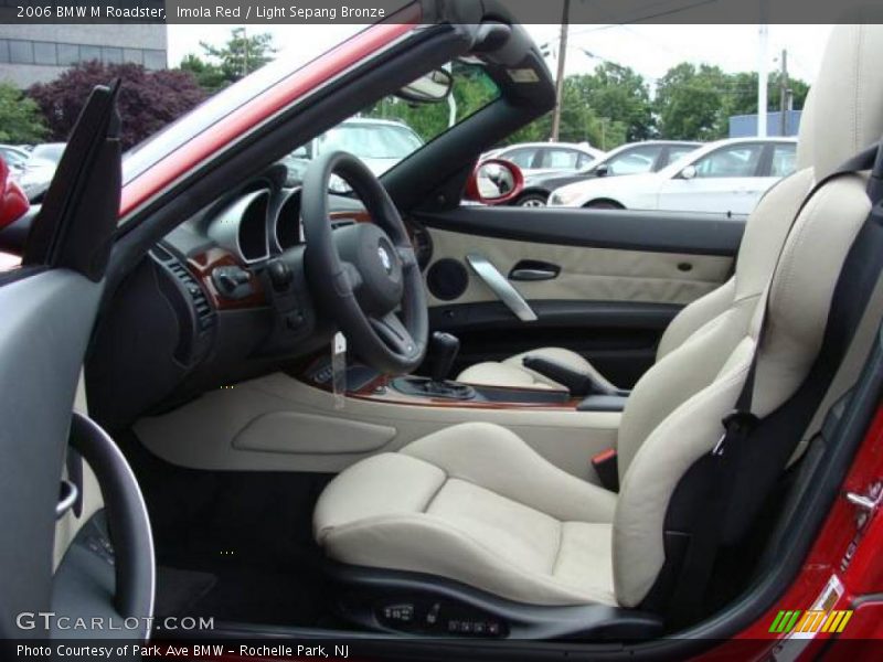 Imola Red / Light Sepang Bronze 2006 BMW M Roadster