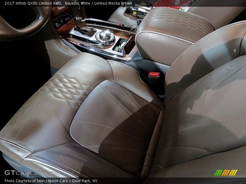 Front Seat of 2017 QX80 Limited AWD