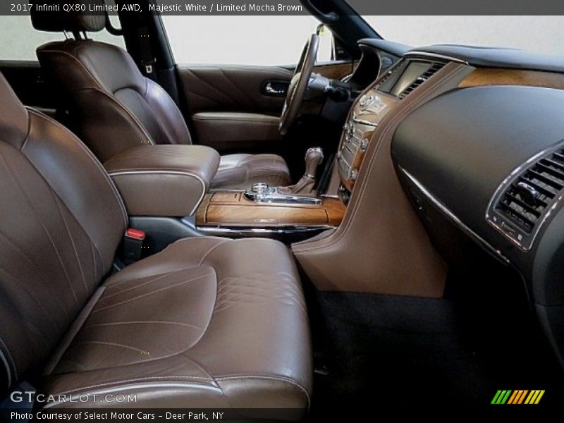 Front Seat of 2017 QX80 Limited AWD