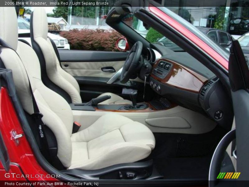Imola Red / Light Sepang Bronze 2006 BMW M Roadster