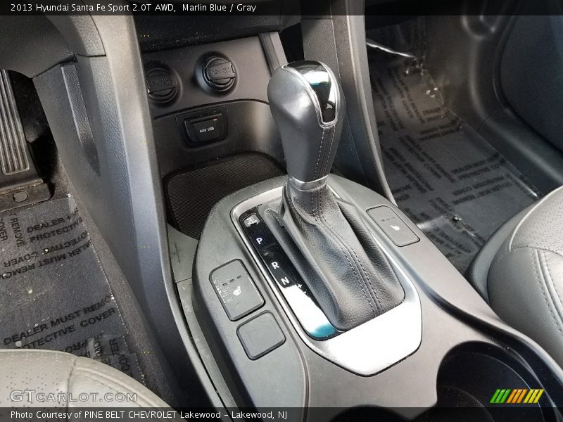 Marlin Blue / Gray 2013 Hyundai Santa Fe Sport 2.0T AWD