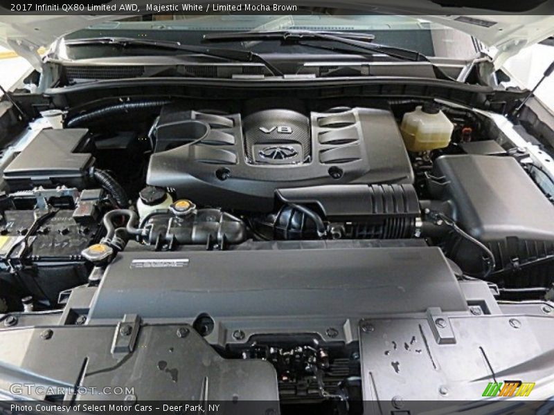  2017 QX80 Limited AWD Engine - 5.6 Liter DOHC 32-Valve CVTCS V8