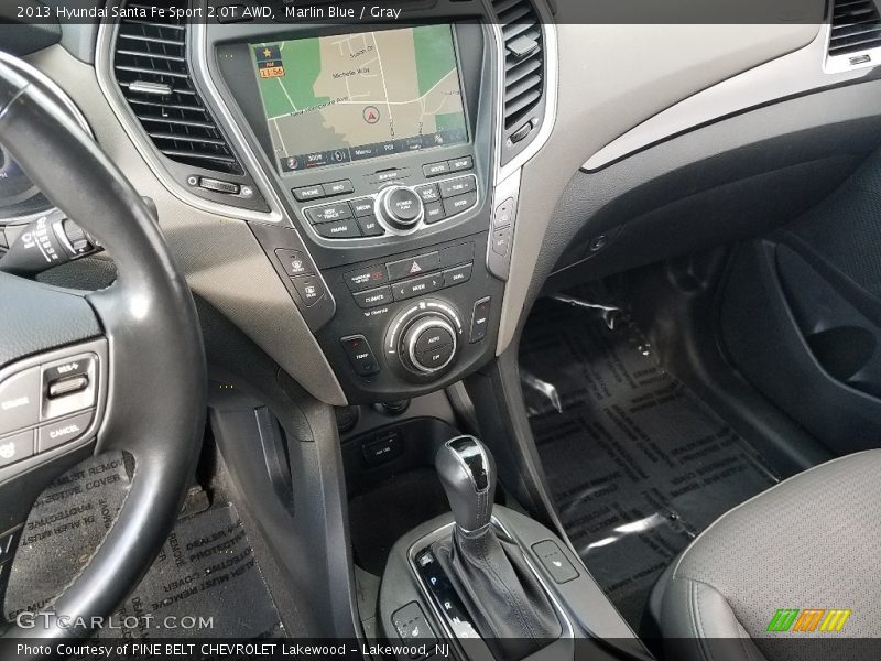 Marlin Blue / Gray 2013 Hyundai Santa Fe Sport 2.0T AWD