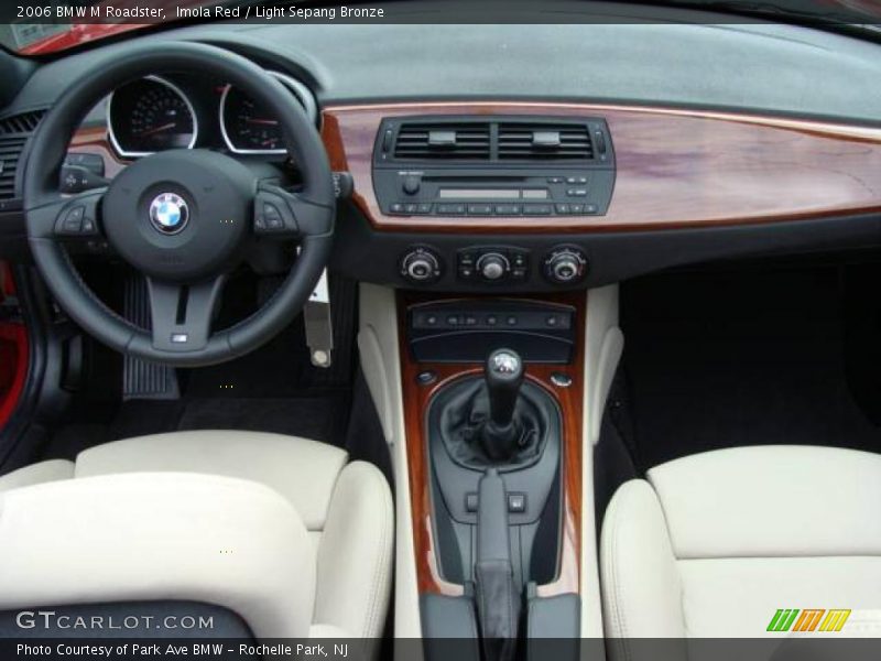 Imola Red / Light Sepang Bronze 2006 BMW M Roadster