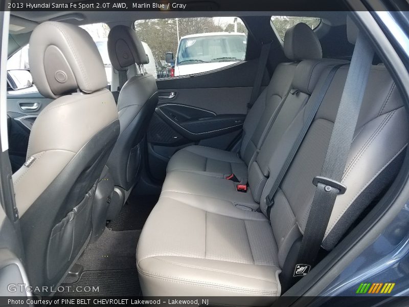 Marlin Blue / Gray 2013 Hyundai Santa Fe Sport 2.0T AWD