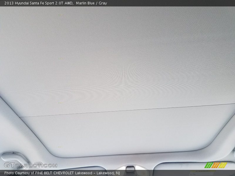 Marlin Blue / Gray 2013 Hyundai Santa Fe Sport 2.0T AWD