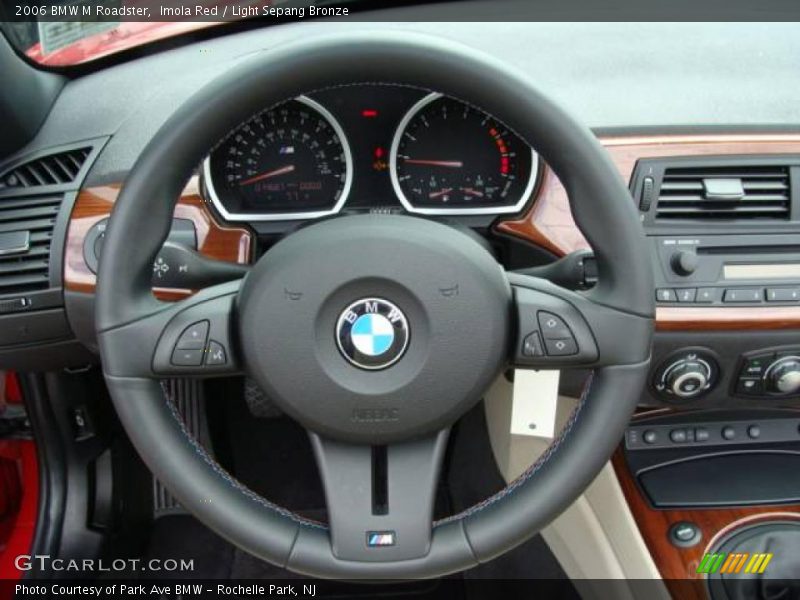Imola Red / Light Sepang Bronze 2006 BMW M Roadster
