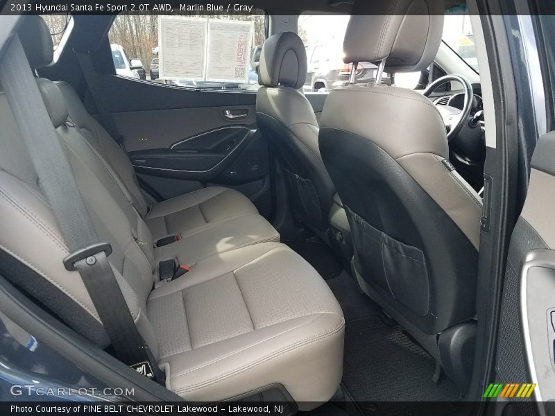 Marlin Blue / Gray 2013 Hyundai Santa Fe Sport 2.0T AWD