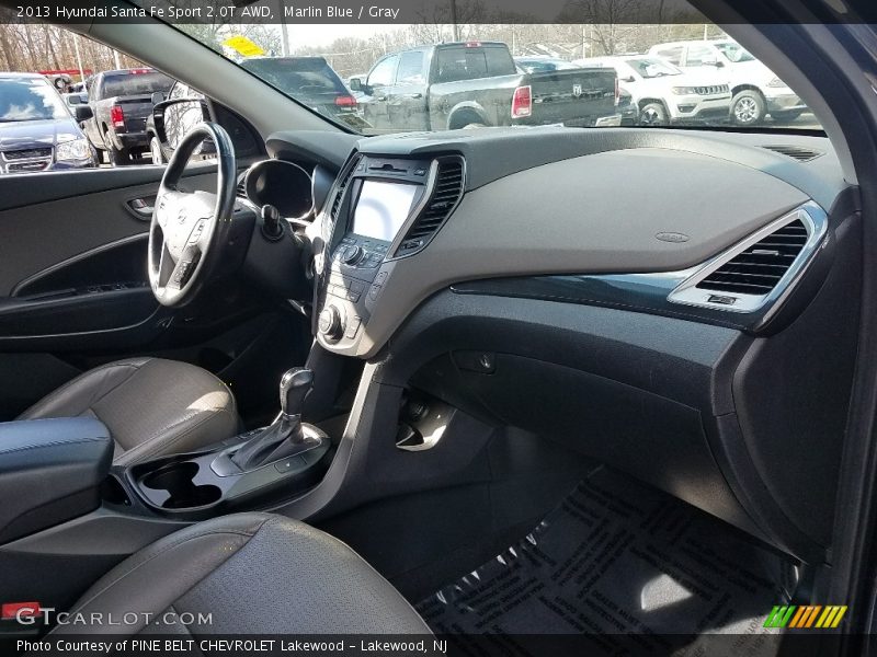 Marlin Blue / Gray 2013 Hyundai Santa Fe Sport 2.0T AWD