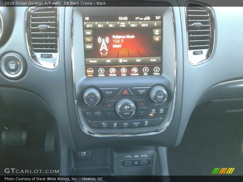 DB Black Crystal / Black 2018 Dodge Durango R/T AWD
