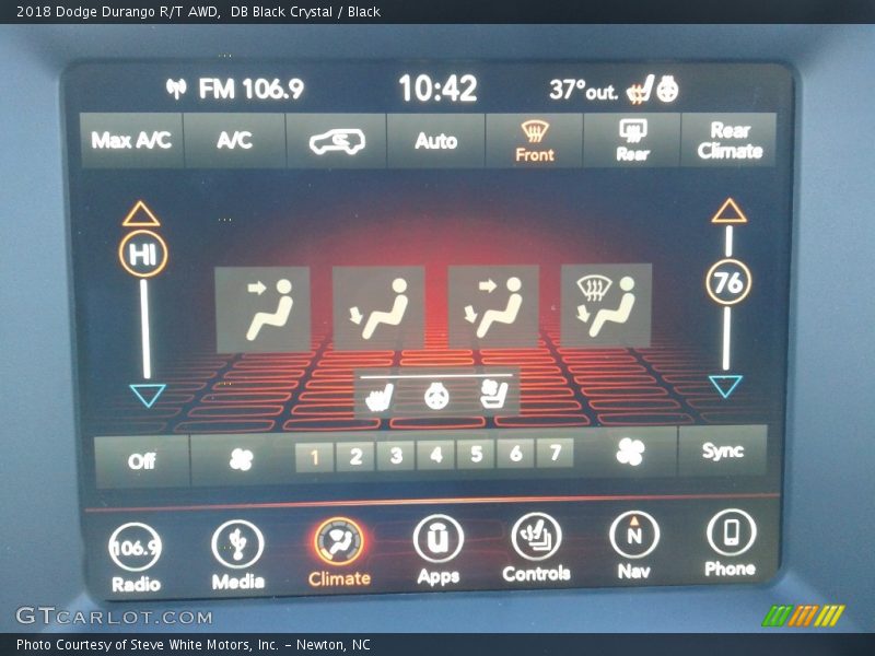 DB Black Crystal / Black 2018 Dodge Durango R/T AWD
