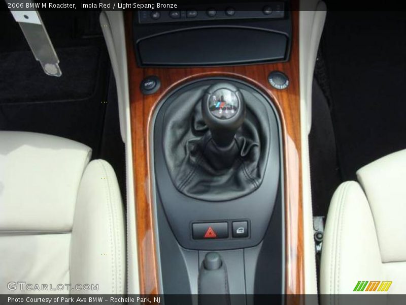 Imola Red / Light Sepang Bronze 2006 BMW M Roadster