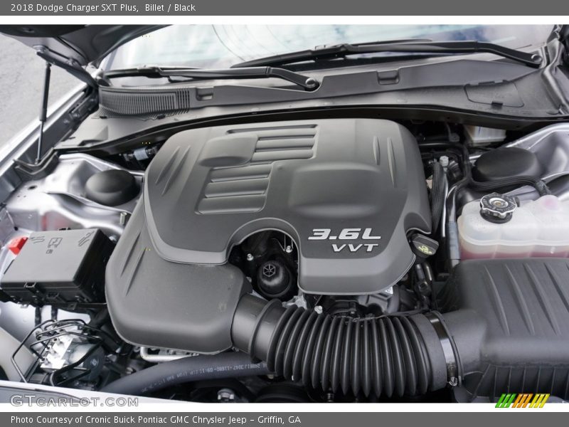 Billet / Black 2018 Dodge Charger SXT Plus