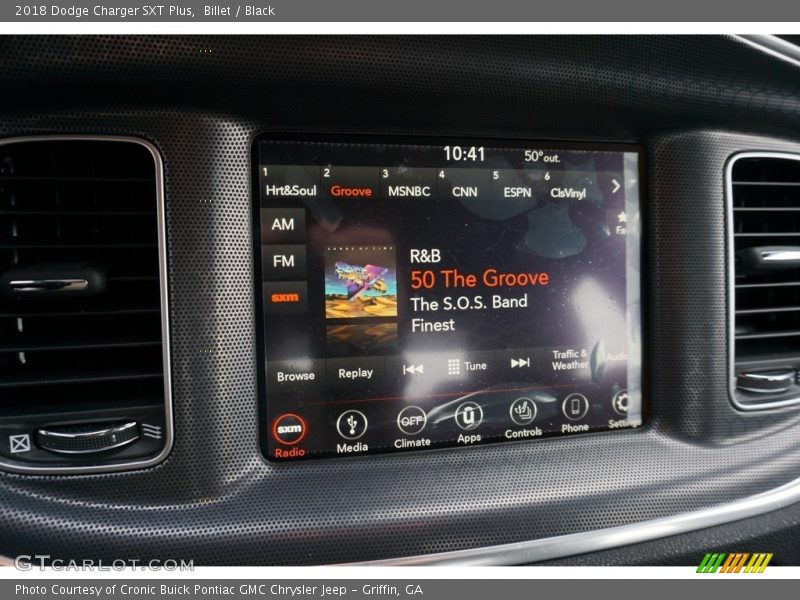 Billet / Black 2018 Dodge Charger SXT Plus