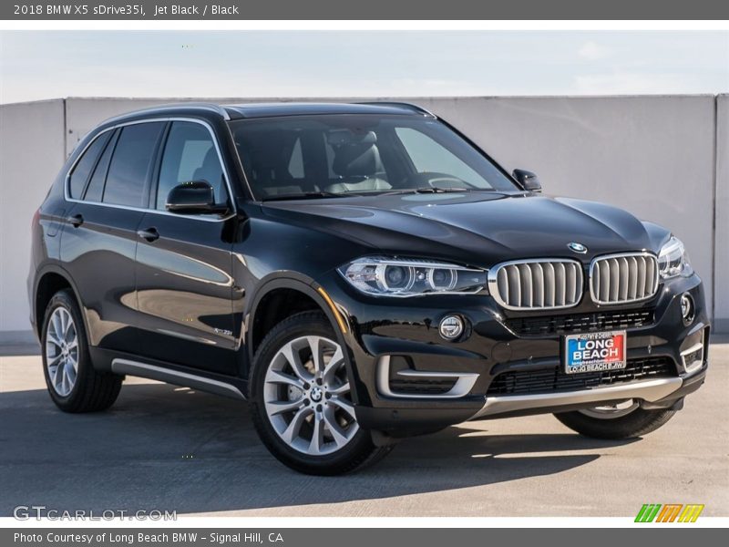 Jet Black / Black 2018 BMW X5 sDrive35i