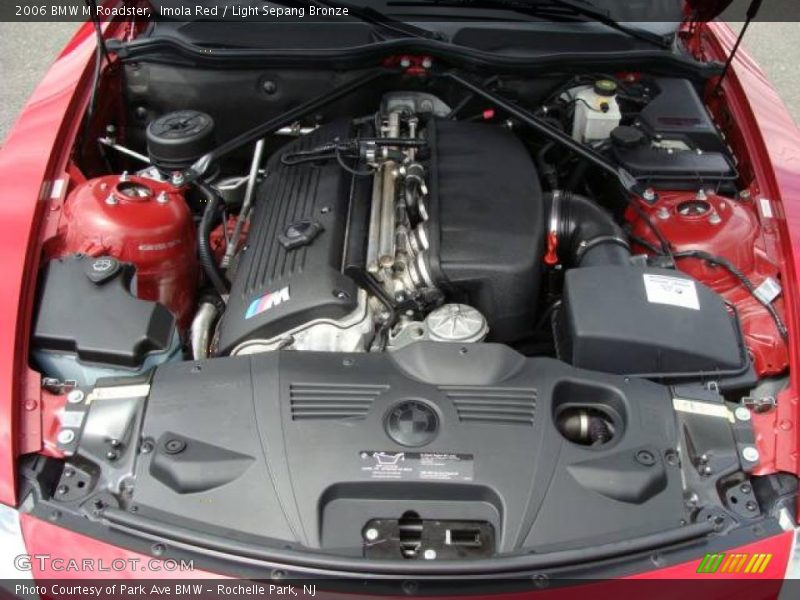 Imola Red / Light Sepang Bronze 2006 BMW M Roadster