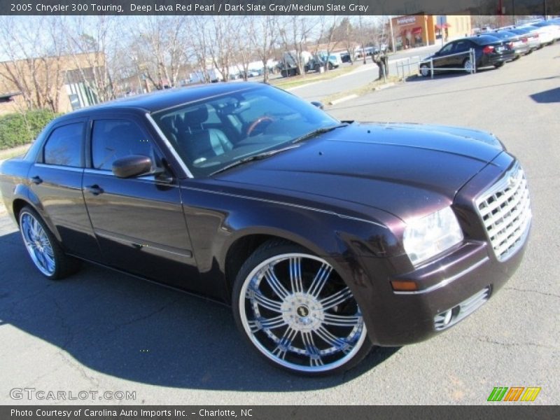 Deep Lava Red Pearl / Dark Slate Gray/Medium Slate Gray 2005 Chrysler 300 Touring