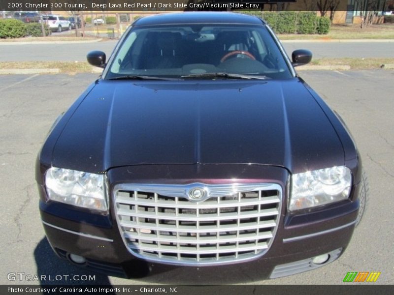 Deep Lava Red Pearl / Dark Slate Gray/Medium Slate Gray 2005 Chrysler 300 Touring