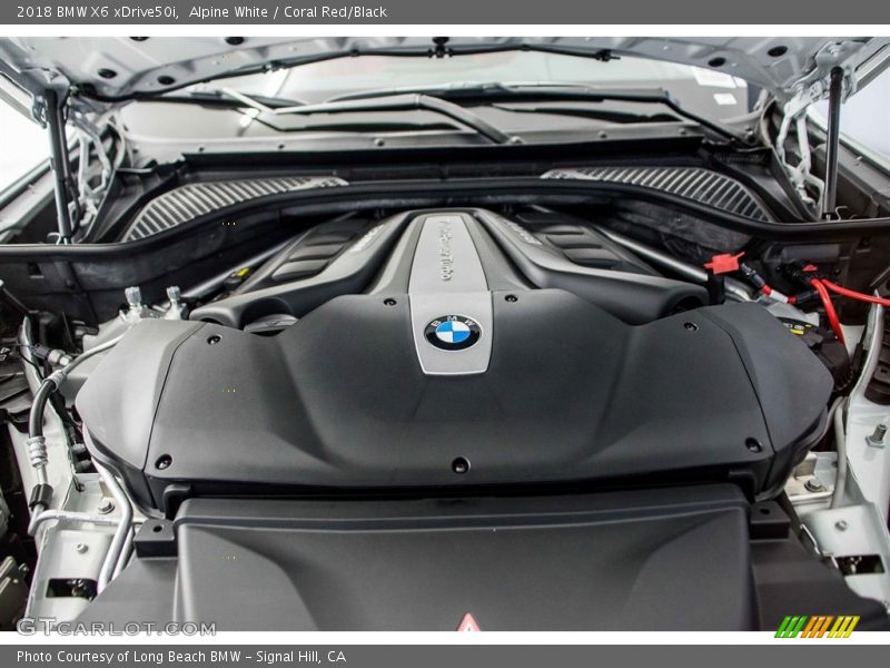  2018 X6 xDrive50i Engine - 4.4 Liter TwinPower Turbocharged DOHC 32-Valve VVT V8