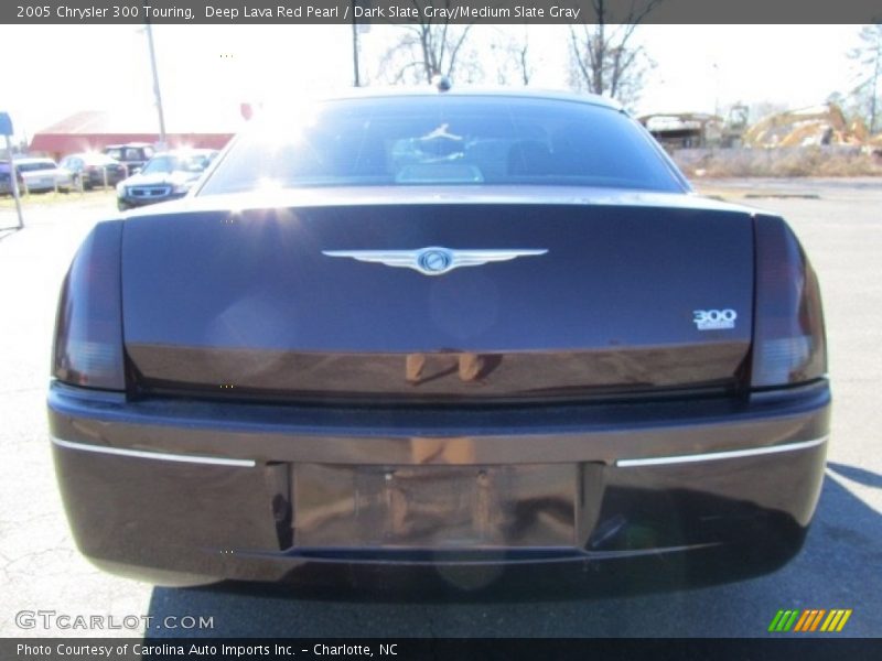 Deep Lava Red Pearl / Dark Slate Gray/Medium Slate Gray 2005 Chrysler 300 Touring
