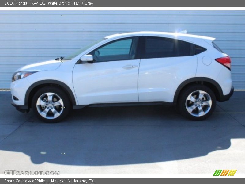 White Orchid Pearl / Gray 2016 Honda HR-V EX