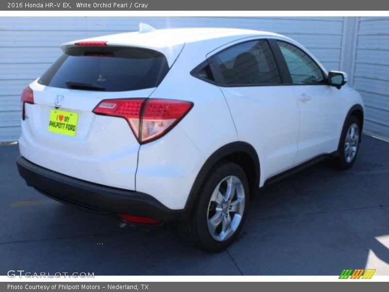 White Orchid Pearl / Gray 2016 Honda HR-V EX