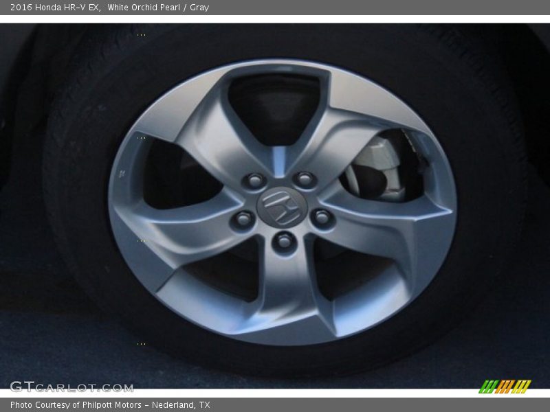 White Orchid Pearl / Gray 2016 Honda HR-V EX