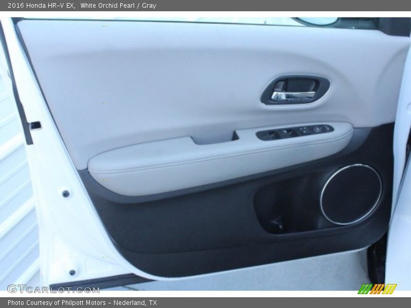 White Orchid Pearl / Gray 2016 Honda HR-V EX