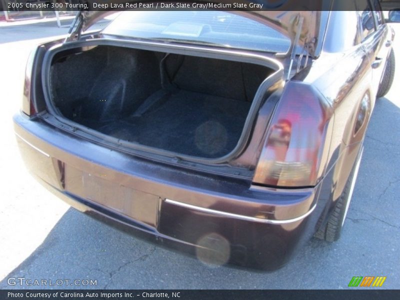Deep Lava Red Pearl / Dark Slate Gray/Medium Slate Gray 2005 Chrysler 300 Touring