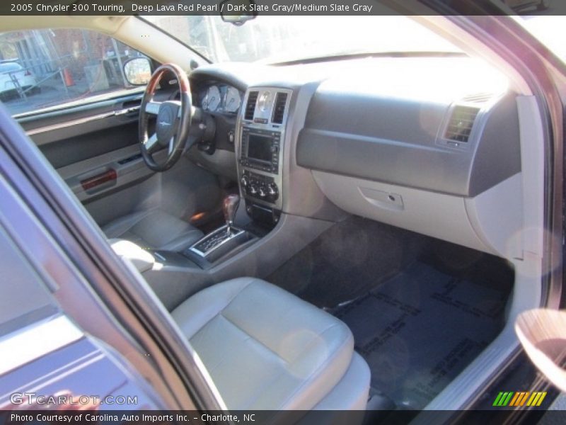 Deep Lava Red Pearl / Dark Slate Gray/Medium Slate Gray 2005 Chrysler 300 Touring