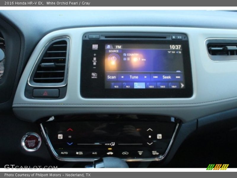 White Orchid Pearl / Gray 2016 Honda HR-V EX