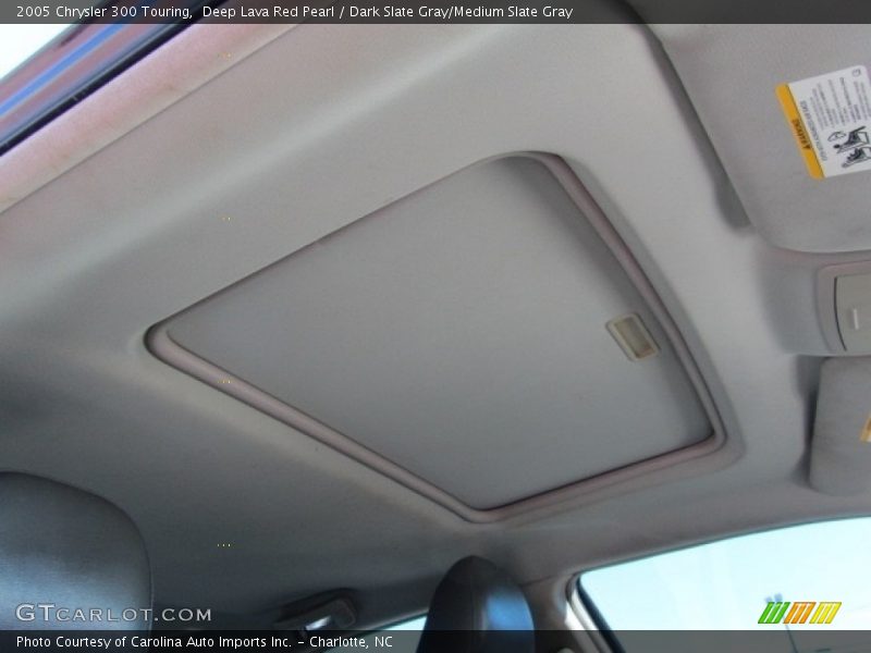 Deep Lava Red Pearl / Dark Slate Gray/Medium Slate Gray 2005 Chrysler 300 Touring