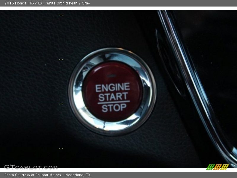 White Orchid Pearl / Gray 2016 Honda HR-V EX