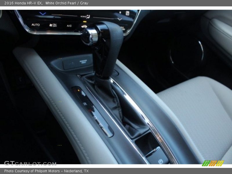 White Orchid Pearl / Gray 2016 Honda HR-V EX