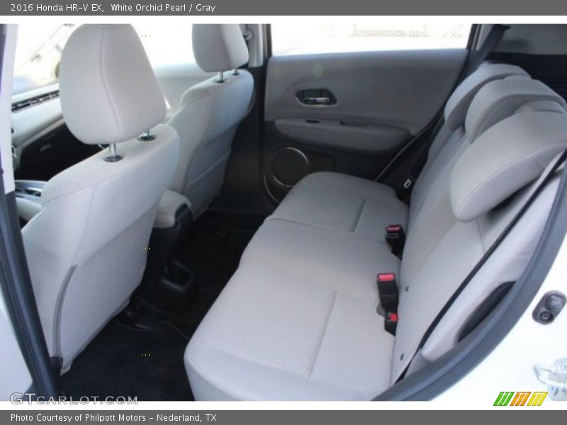 White Orchid Pearl / Gray 2016 Honda HR-V EX