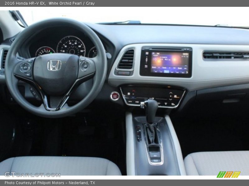 White Orchid Pearl / Gray 2016 Honda HR-V EX
