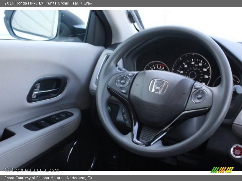 White Orchid Pearl / Gray 2016 Honda HR-V EX