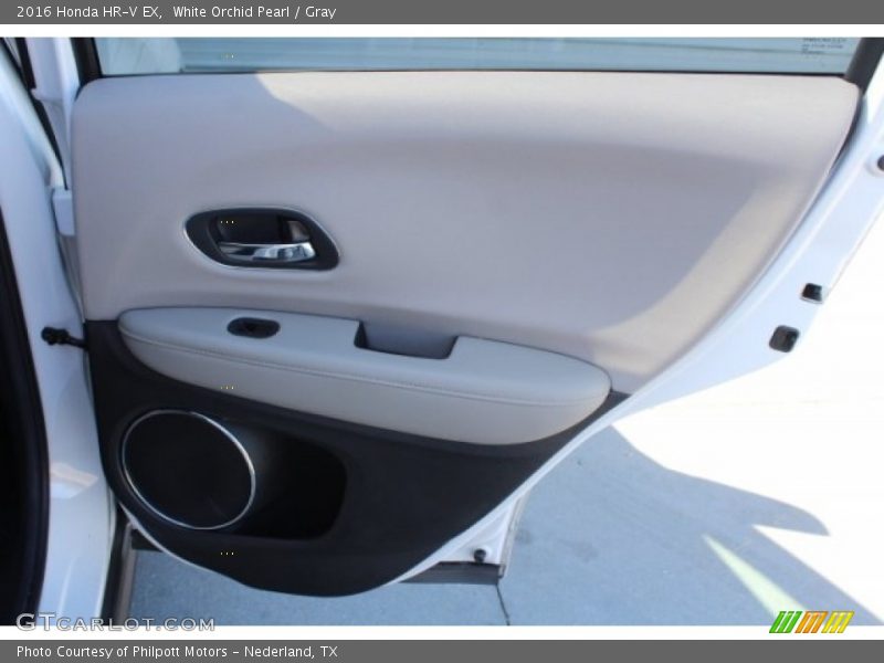 White Orchid Pearl / Gray 2016 Honda HR-V EX