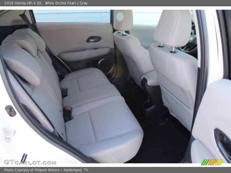 White Orchid Pearl / Gray 2016 Honda HR-V EX