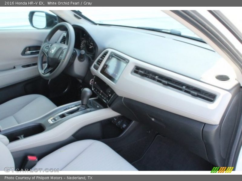 White Orchid Pearl / Gray 2016 Honda HR-V EX