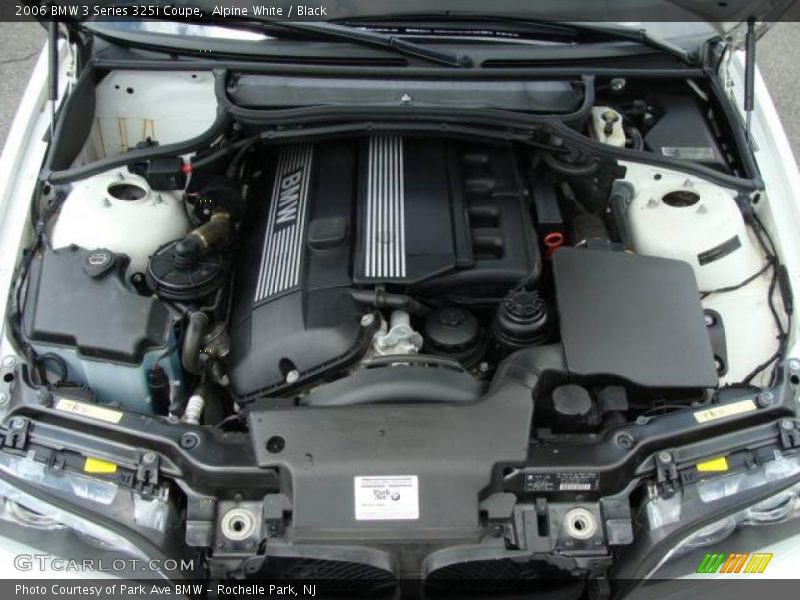 Alpine White / Black 2006 BMW 3 Series 325i Coupe
