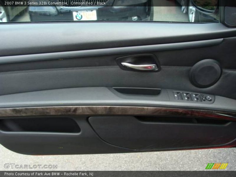 Crimson Red / Black 2007 BMW 3 Series 328i Convertible