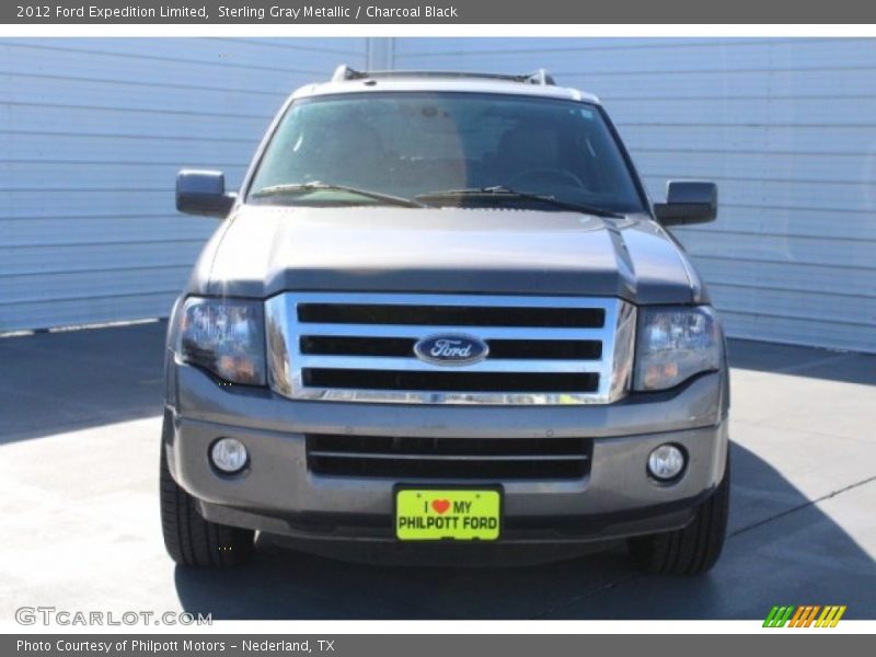 Sterling Gray Metallic / Charcoal Black 2012 Ford Expedition Limited