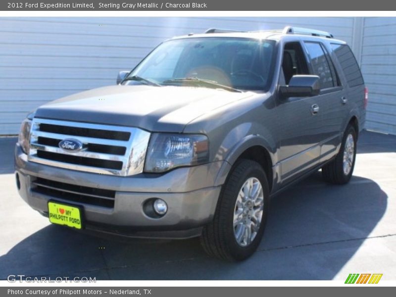 Sterling Gray Metallic / Charcoal Black 2012 Ford Expedition Limited