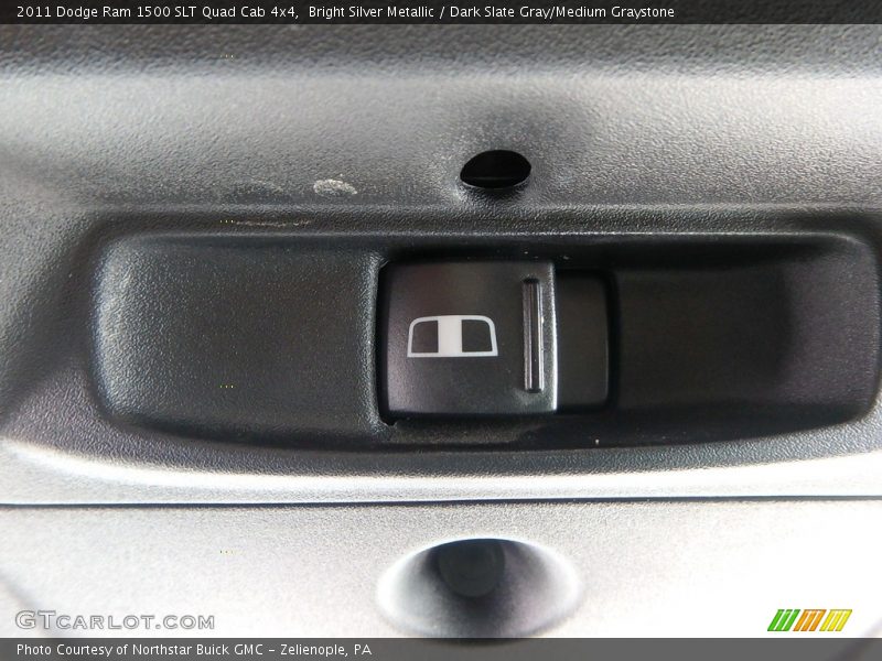 Bright Silver Metallic / Dark Slate Gray/Medium Graystone 2011 Dodge Ram 1500 SLT Quad Cab 4x4