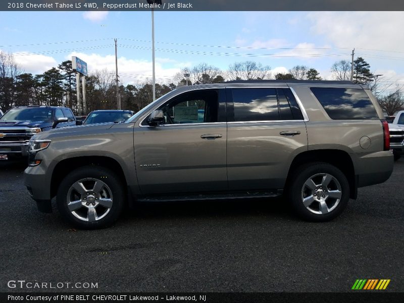 Pepperdust Metallic / Jet Black 2018 Chevrolet Tahoe LS 4WD