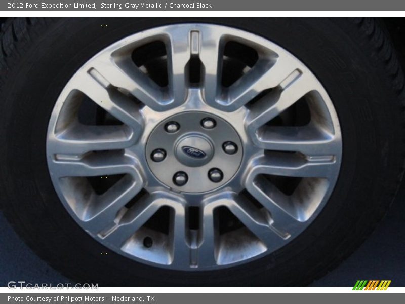 Sterling Gray Metallic / Charcoal Black 2012 Ford Expedition Limited